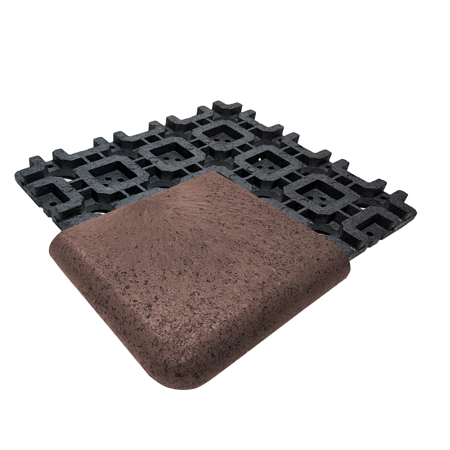 Aspire Bullnose Corner (9" x 9" single corner piece)