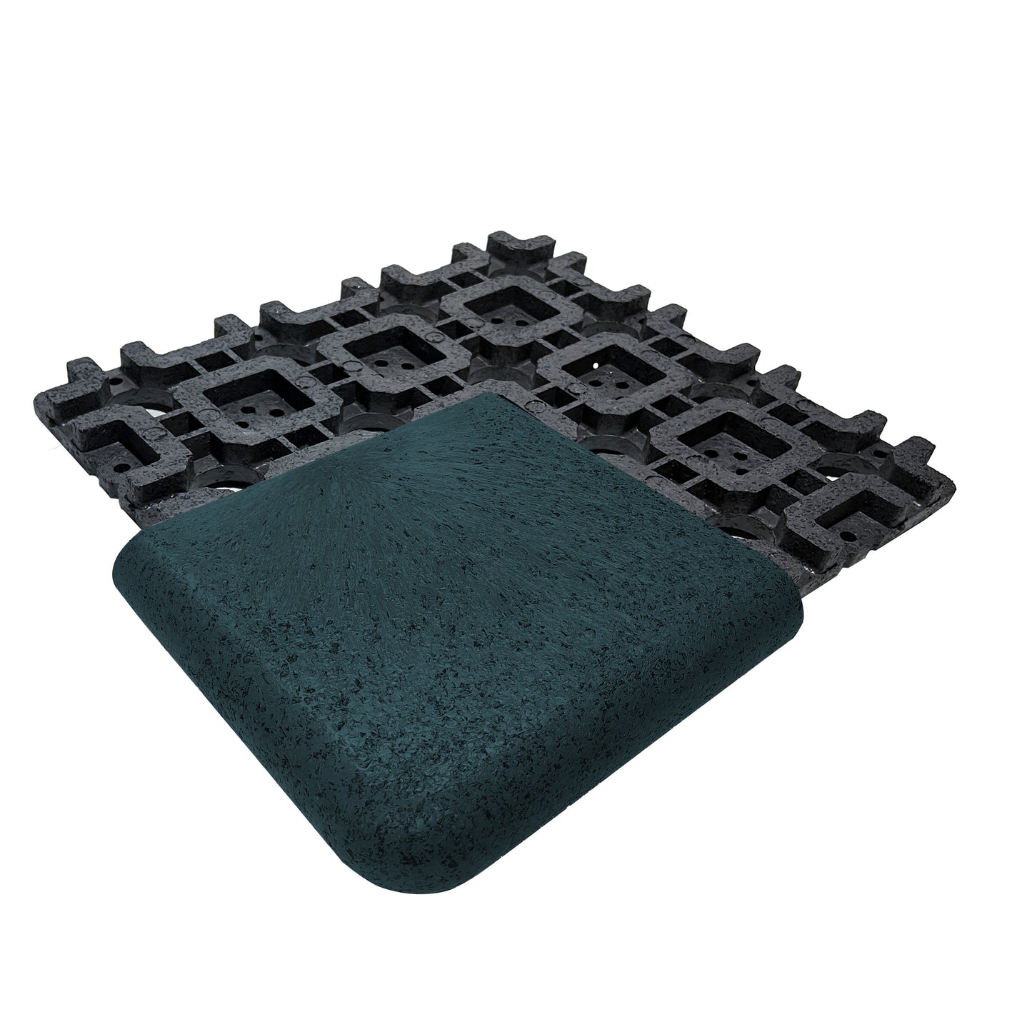 Aspire Bullnose Corner (9" x 9" single corner piece)