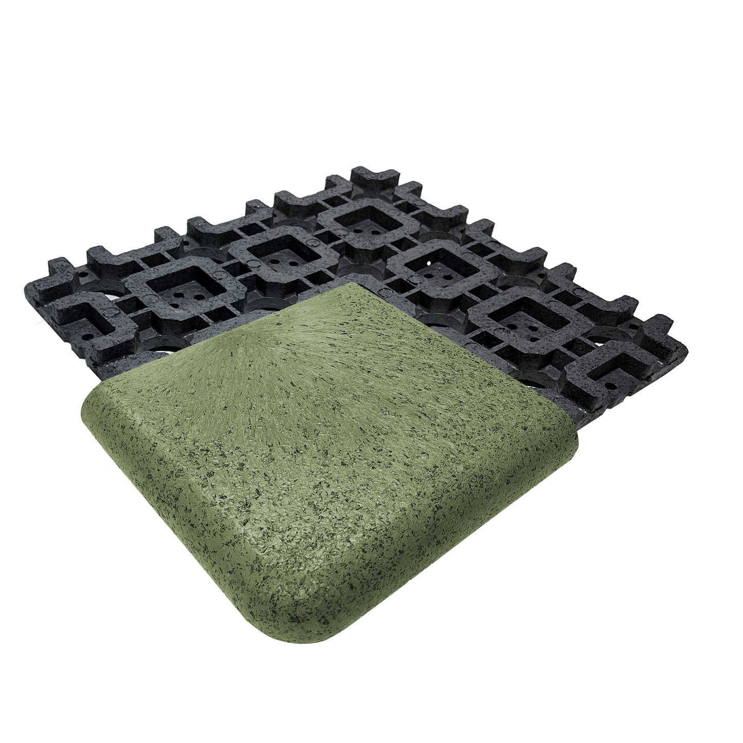 Aspire Bullnose Corner (9" x 9" single corner piece)