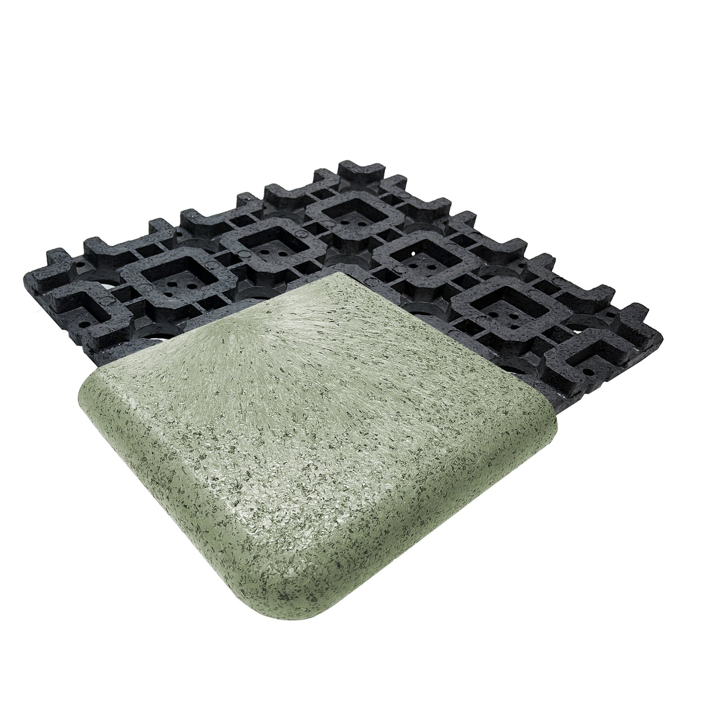 Aspire Bullnose Corner (9" x 9" single corner piece)