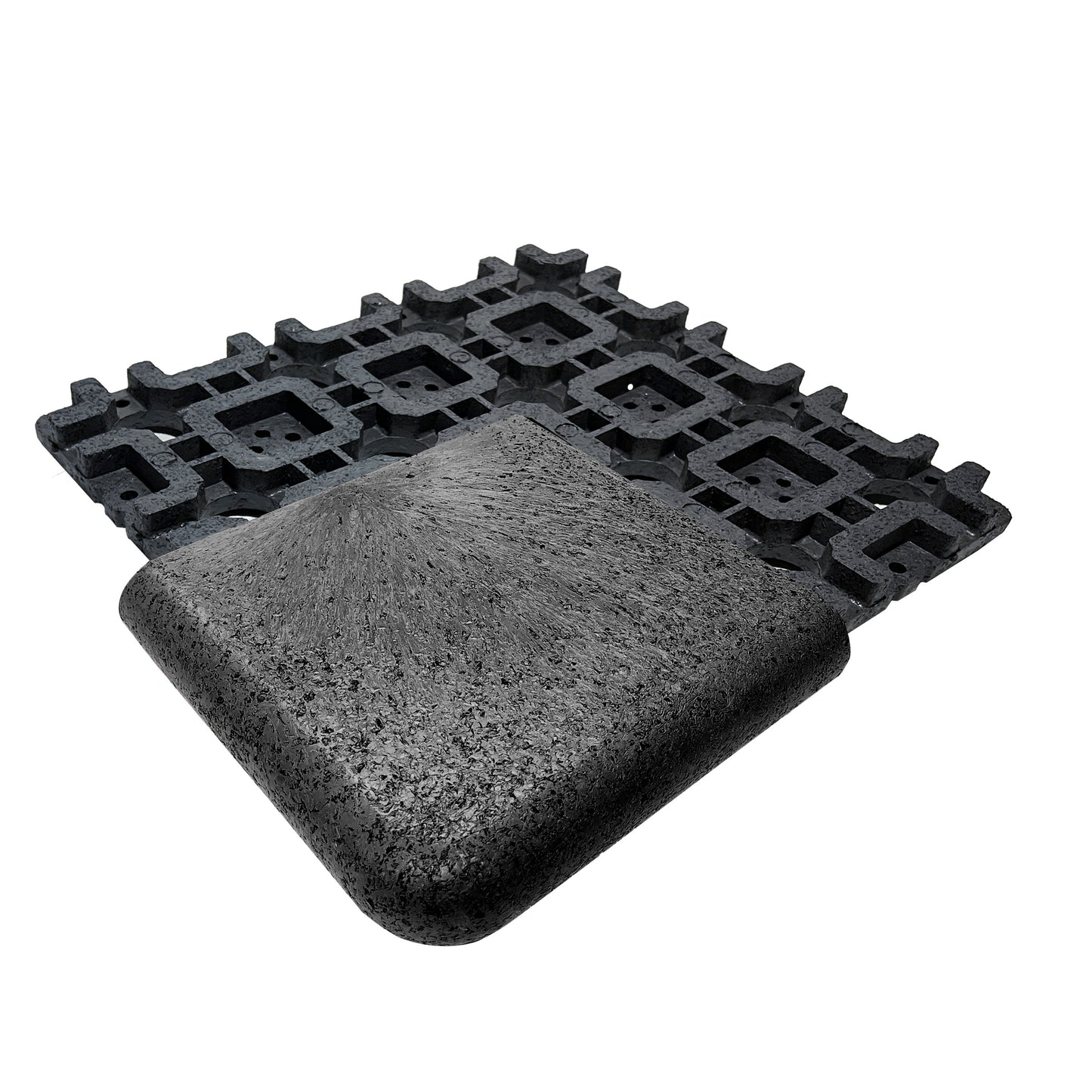Aspire Bullnose Corner (9" x 9" single corner piece)