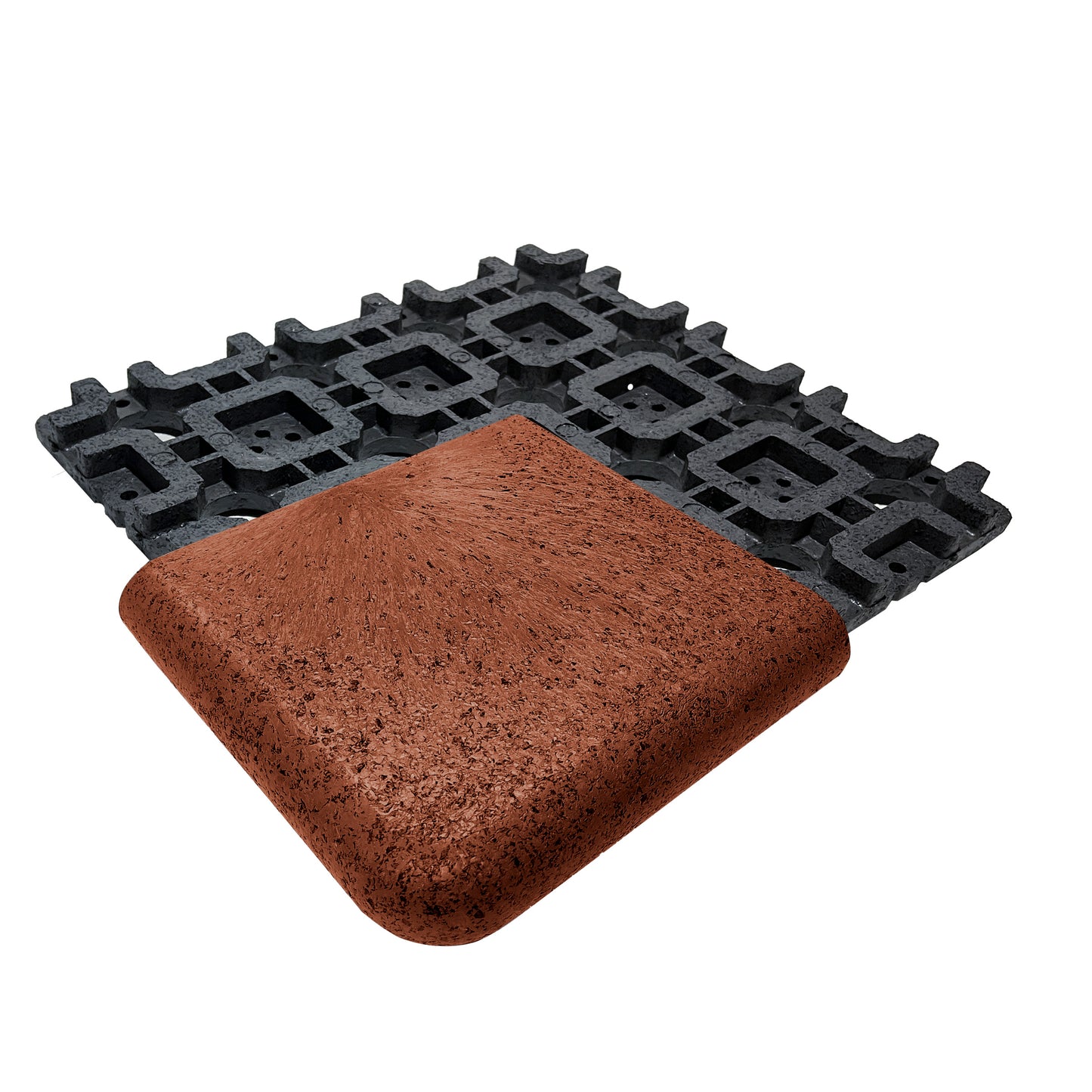 Aspire Bullnose Corner (9" x 9" single corner piece)