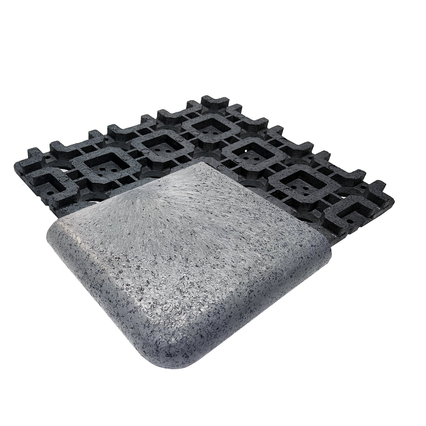 Aspire Bullnose Corner (9" x 9" single corner piece)