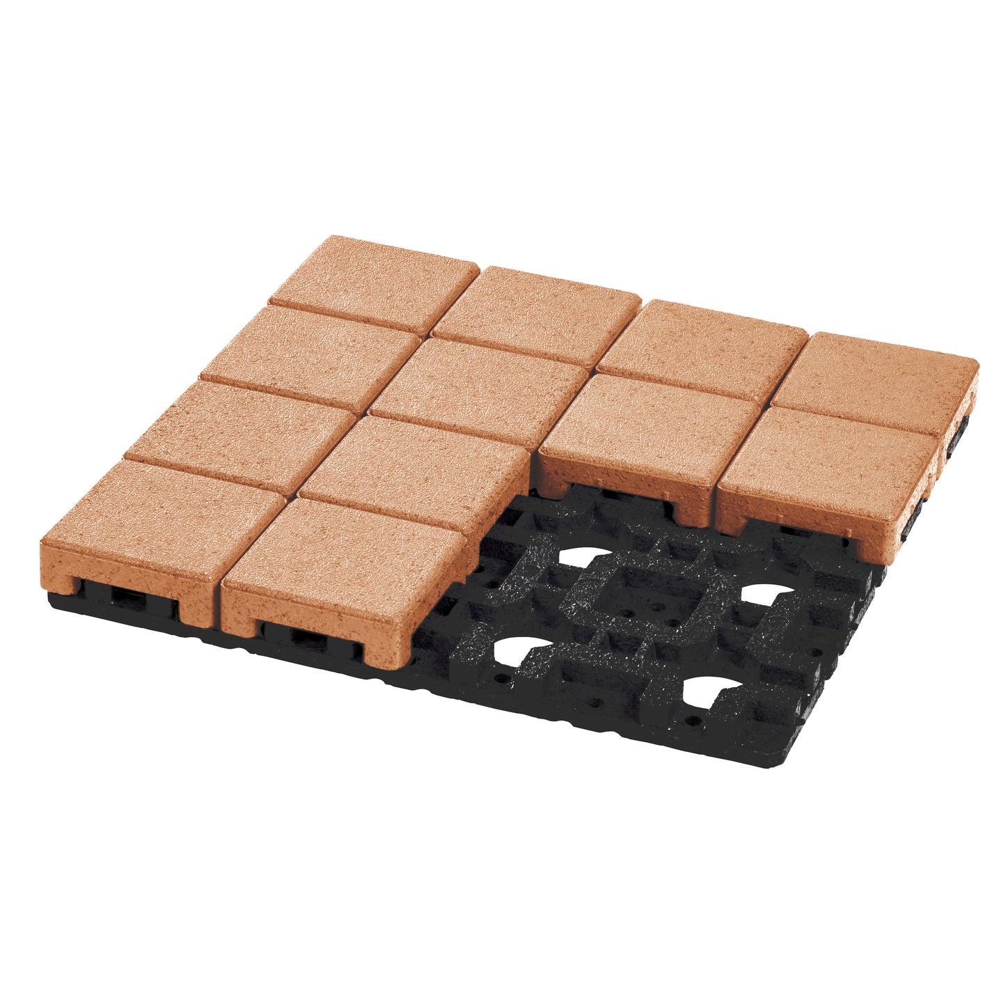 Aspire Pavers with Grid (16 - 4" x 4" Pavers on 16" x 16" Grid)