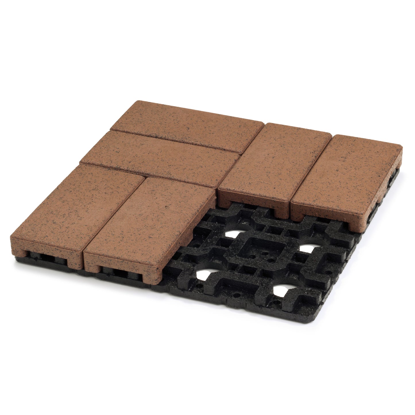 Aspire Pavers with Grid (8 - 4" x 8" Pavers on 16" x 16" Grid)