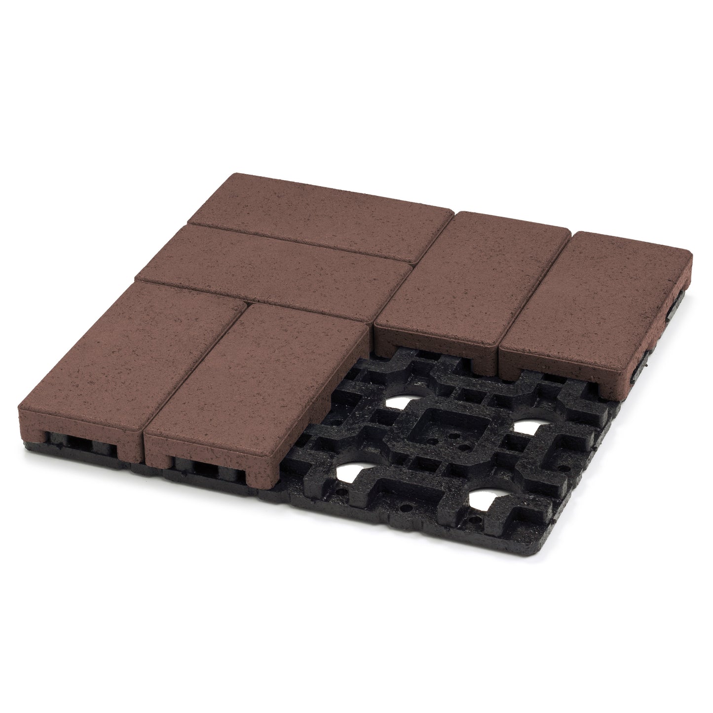 Aspire Pavers with Grid (8 - 4" x 8" Pavers on 16" x 16" Grid)
