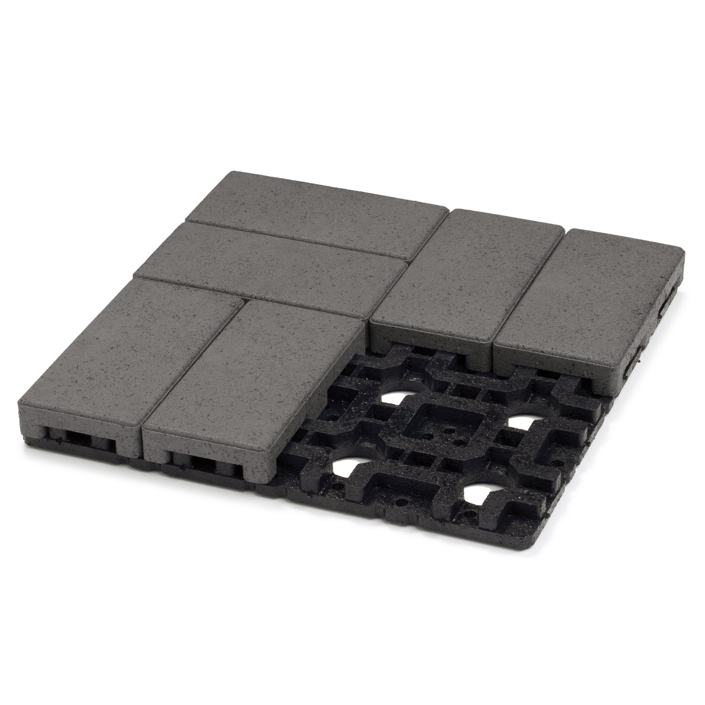 Aspire Pavers with Grid (8 - 4" x 8" Pavers on 16" x 16" Grid)