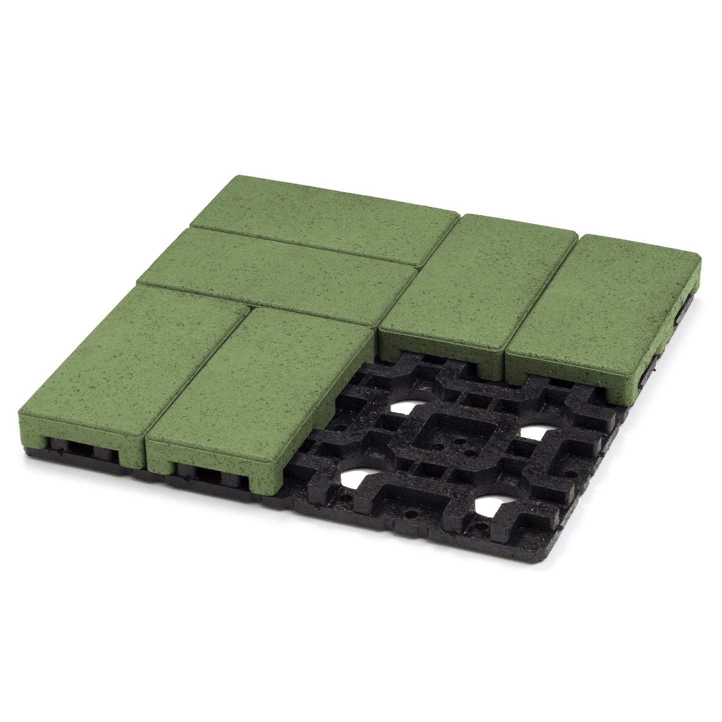 Aspire Pavers with Grid (8 - 4" x 8" Pavers on 16" x 16" Grid)