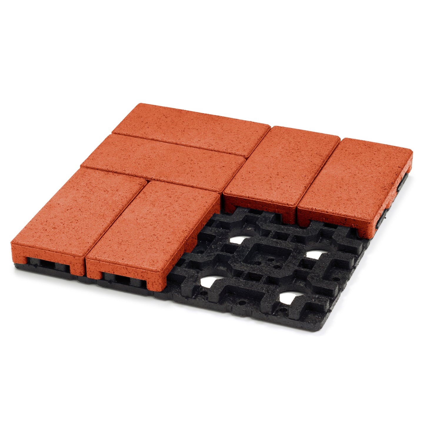 Aspire Pavers with Grid (8 - 4" x 8" Pavers on 16" x 16" Grid)